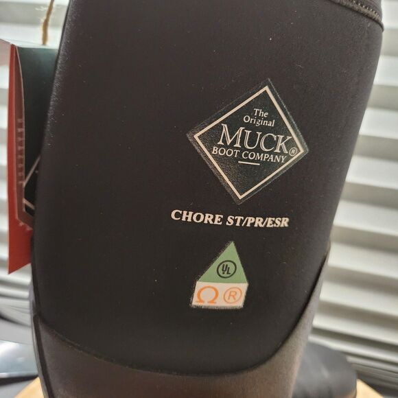 Muck Boot Men’s Size 8 Steel Toe Work Boots – Puncture Resistant - Picture 8 of 12